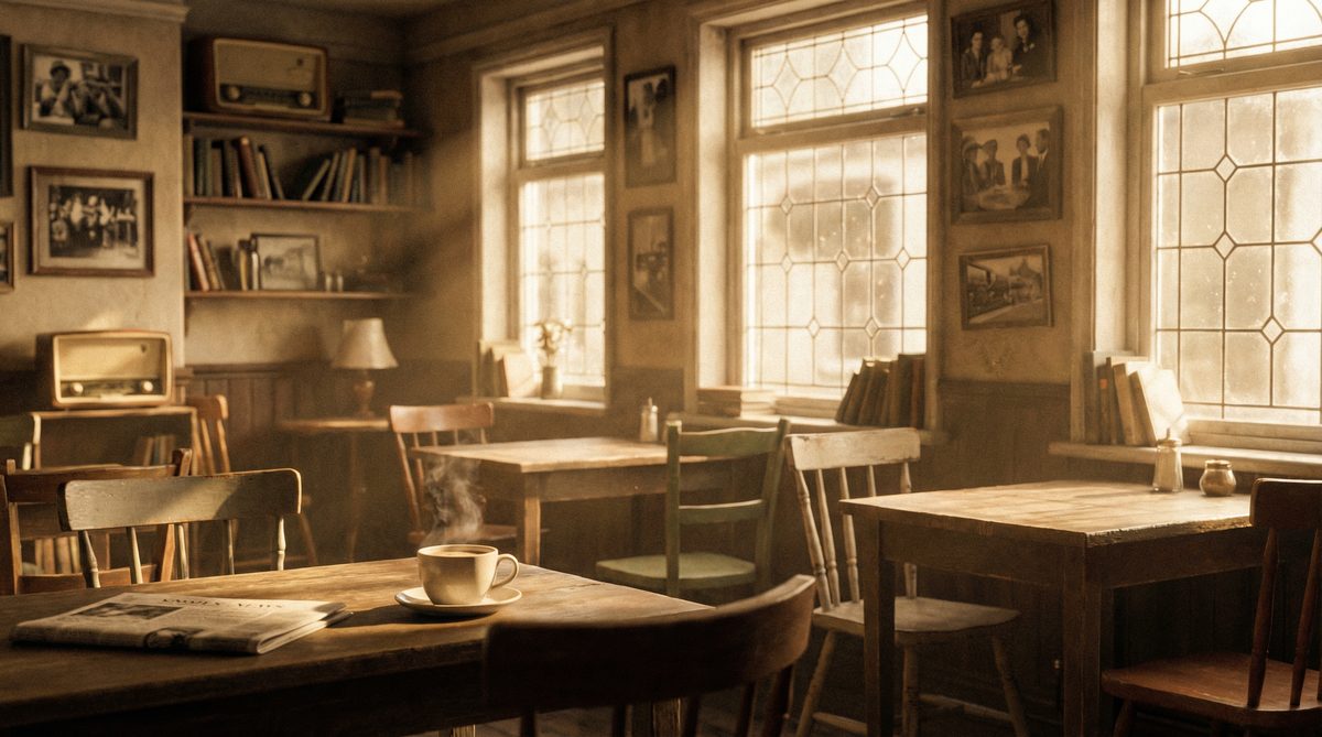 17c文艺短片午后咖啡馆的邂逅生活视频