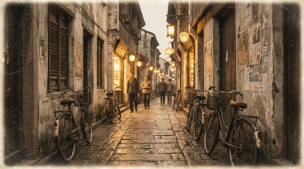 17c原创分享老街的黄昏视频演示